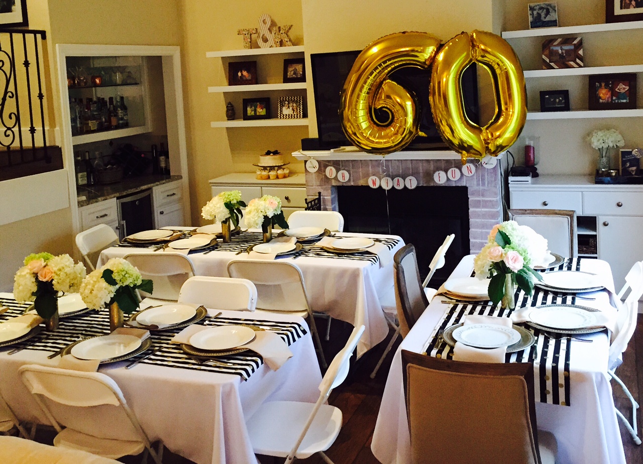 60th Birthday Party Ideas On A Budget WHomeStudio Magazine 