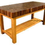 : butcher block table legs