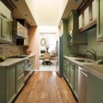 : galley kitchen