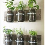 : indoor herb garden wall