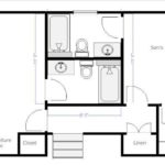 : jack and jill bathroom layout